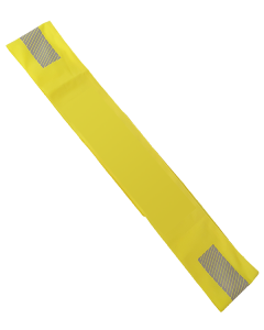 Blank Sash with Velcro - Hi Vis Yellow