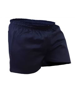 Caution 100% Cotton 3 Pocket Rugby Shorts - Navy