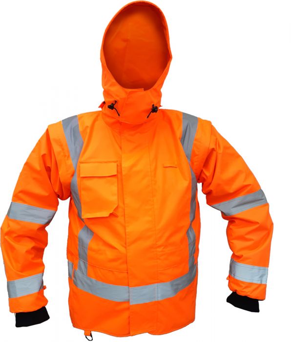 Caution Storm Pro TTMC W17 Zip off Sleeve Fleece Lined Vest